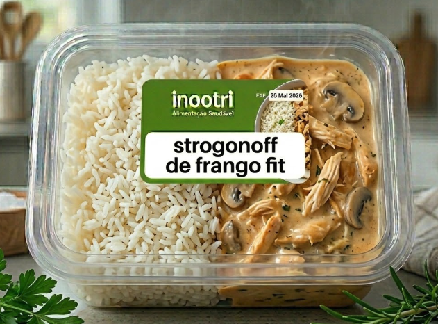 Strogonoff de Frango Fit